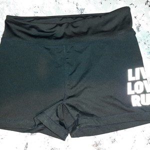 Ladies' love-Live-Run Athletic shorts LG.